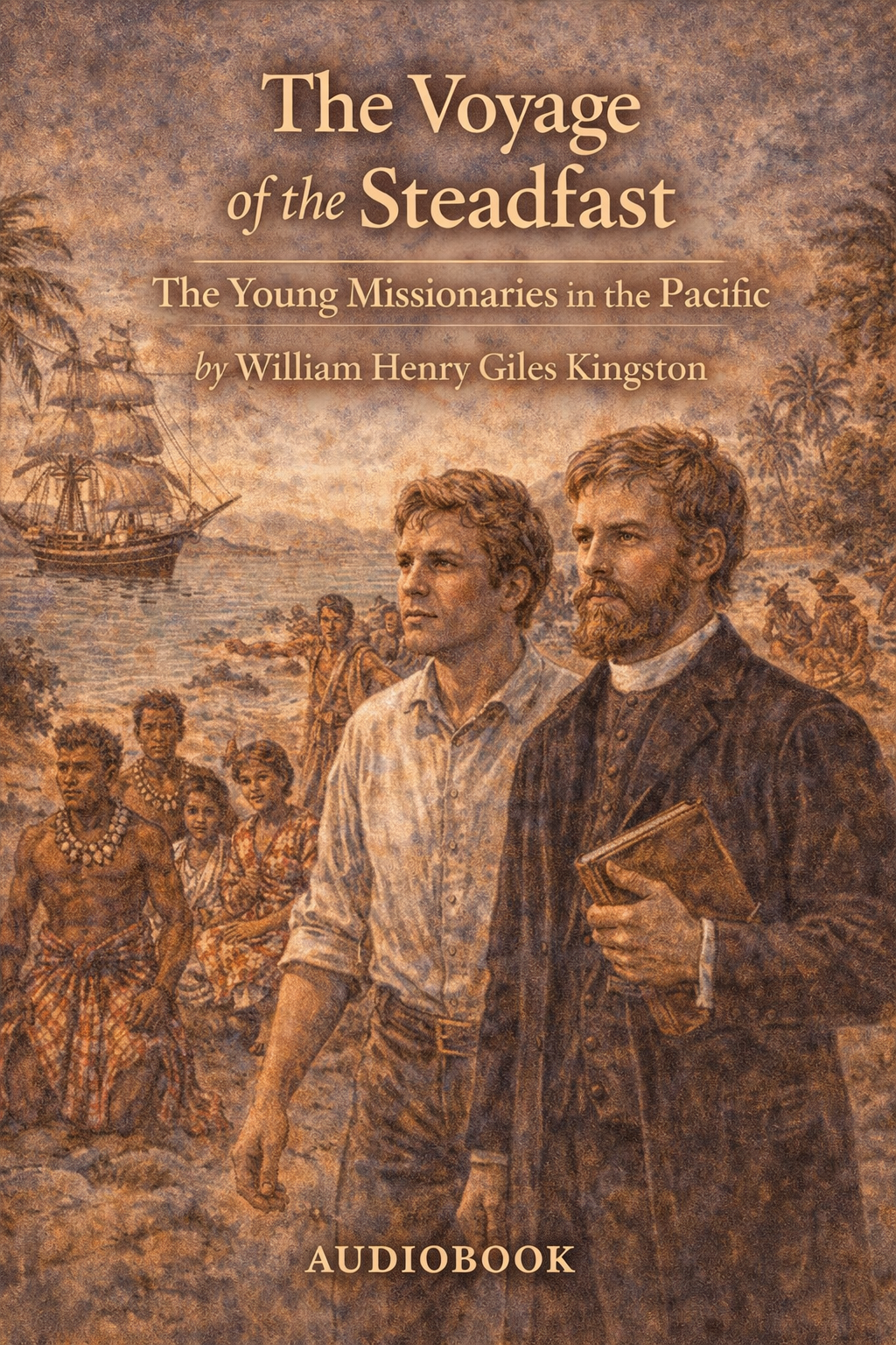 The Voyage of the Steadfast - The Young Missionaries in the Pacific by William Henry Giles Kingston AUDIOBOOK