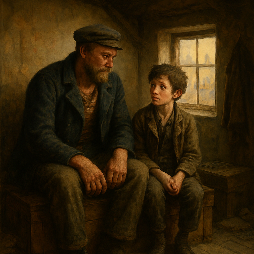 Cover image of The Garret and the Garden Or Low Life High Up audiobook by Robert Michael Ballantyne