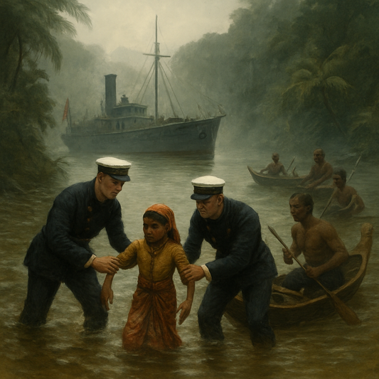 Cover image of Among Malay Pirates - a Tale of Adventure and Peril audiobook by George Alfred Henty