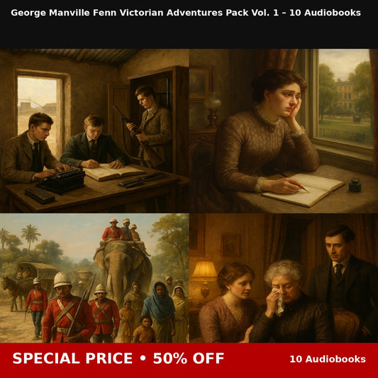 George Manville Fenn Victorian Adventures Pack Vol. 1 – 10 Audiobooks