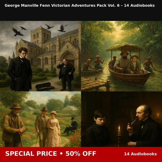 George Manville Fenn Victorian Adventures Pack Vol. 6 – 14 Audiobooks
