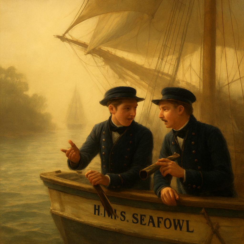 Cover image of Hunting the Skipper -The Cruise of the Seafowl Sloop audiobook by George Manville Fenn