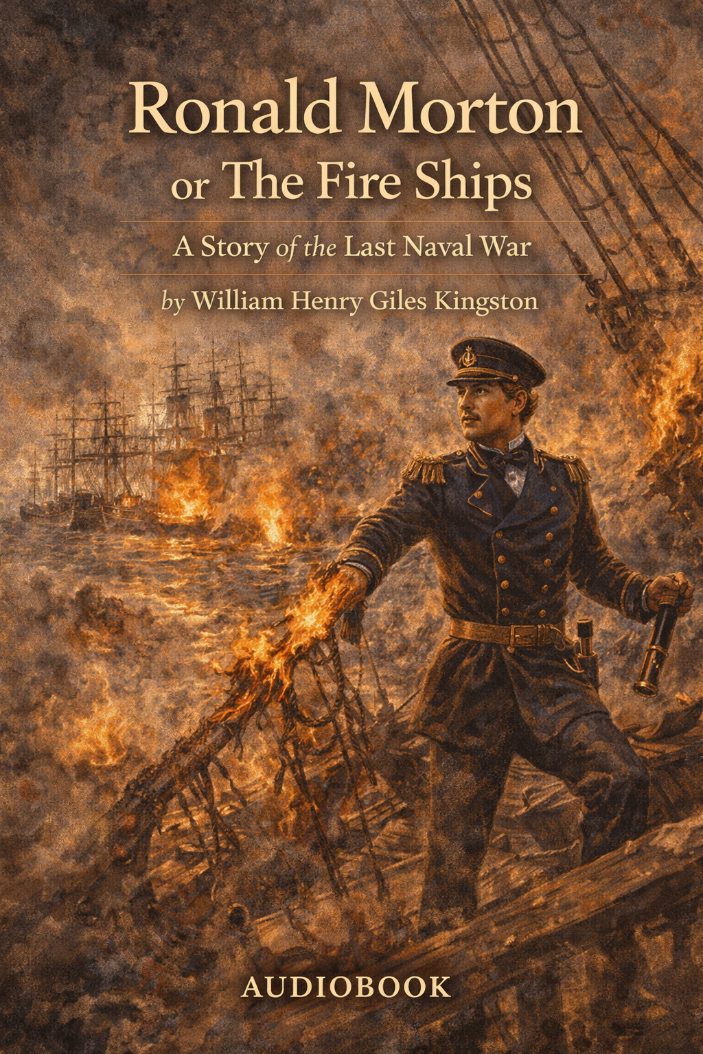 Ronald Morton Or the Fire Ships - A Story of the Last Naval War by William Henry Giles Kingston AUDIOBOOK