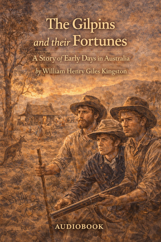 The Gilpins and their Fortunes - A Story of Early Days in Australia by William Henry Giles Kingston AUDIOBOOK