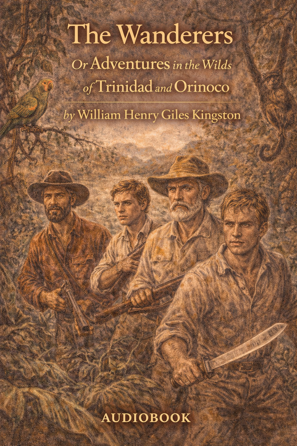 The Wanderers Or Adventures in the Wilds of Trinidad and Orinoco by William Henry Giles Kingston AUDIOBOOK