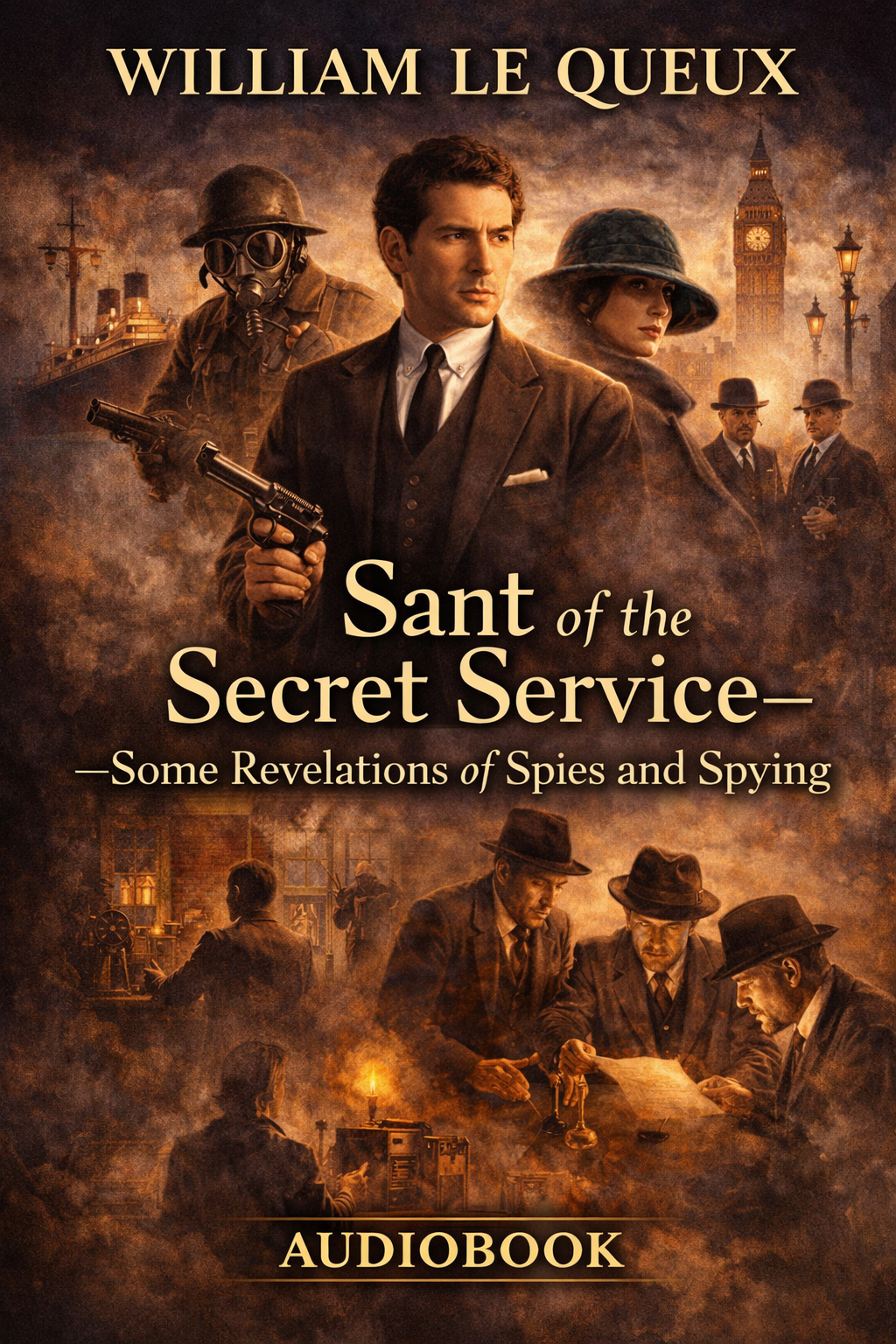 Sant of the Secret Service - Some Revelations of Spies and Spying by William Le Queux AUDIOBOOK