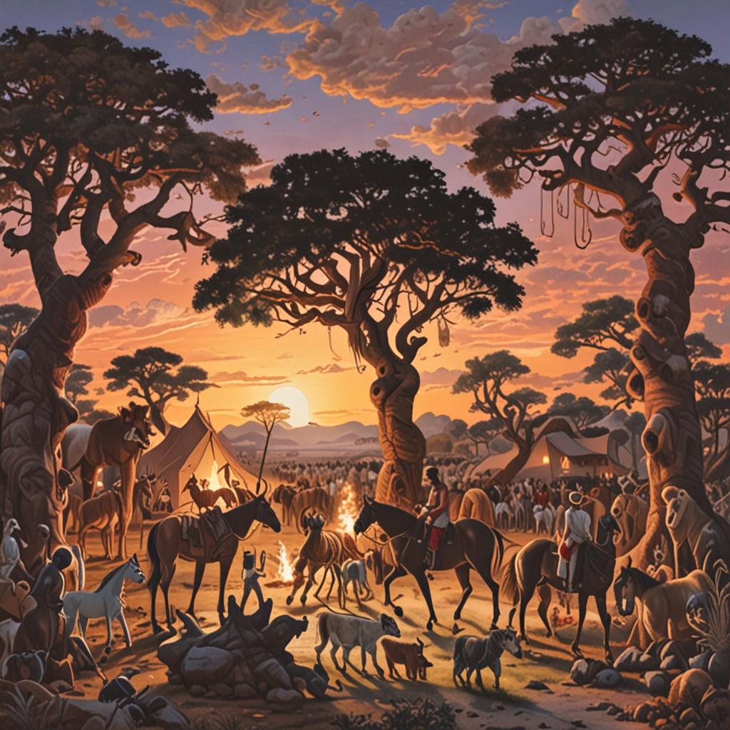 The Giraffe Hunters by Mayne Reid AUDIOBOOK