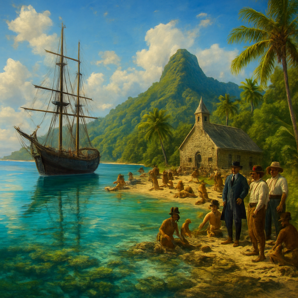 Cover image of The Madman and the Pirate audiobook by Robert Michael Ballantyne