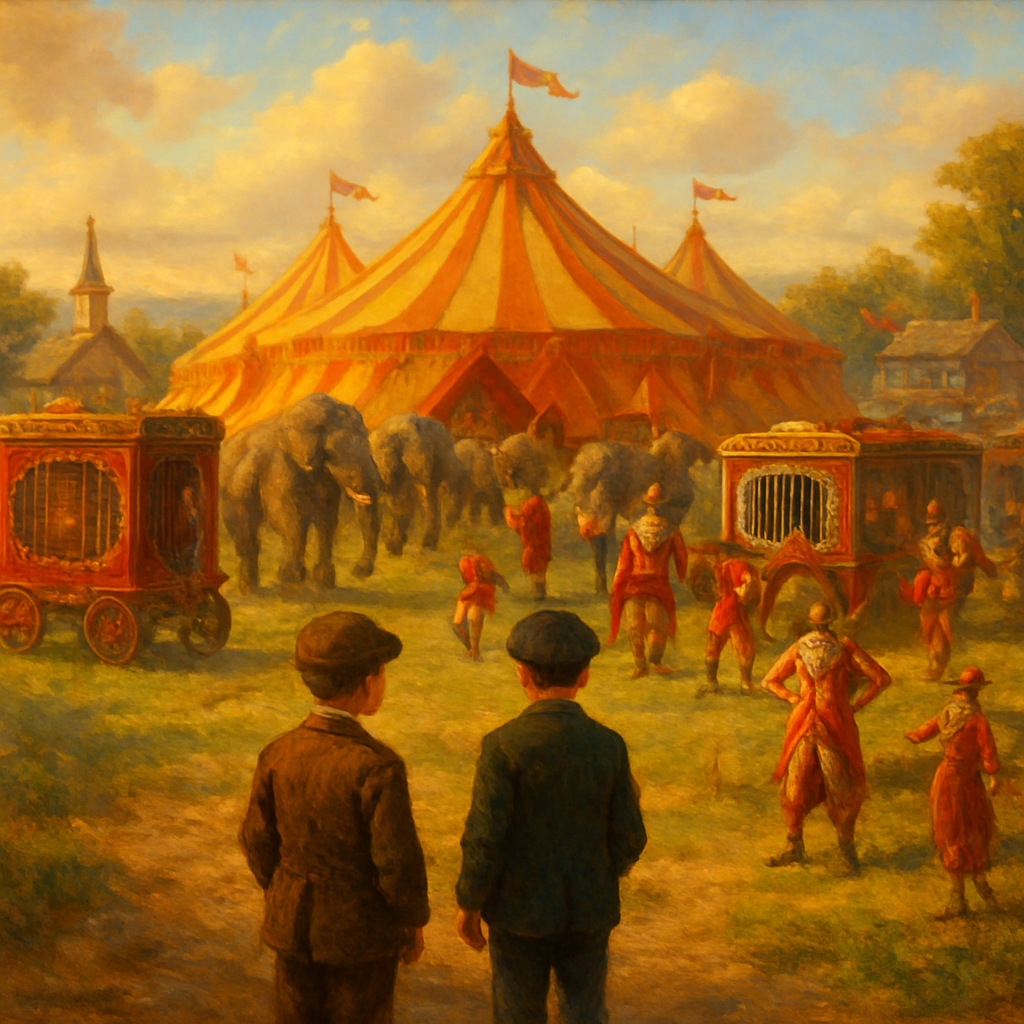 Cover image of The Young Acrobat of the Great North American Circus audiobook by Horatio Alger Jr