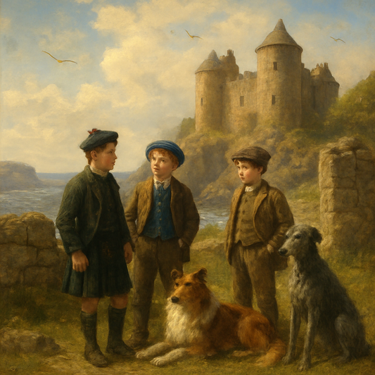 Cover image of Three Boys Or The Chiefs of the Clan Mackhai audiobook by George Manville Fenn